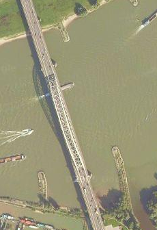 Waalbrug, puente sobre el Waal, Nimega