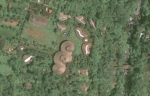 La escuela verde de Bali en los mapas de Turismo Google