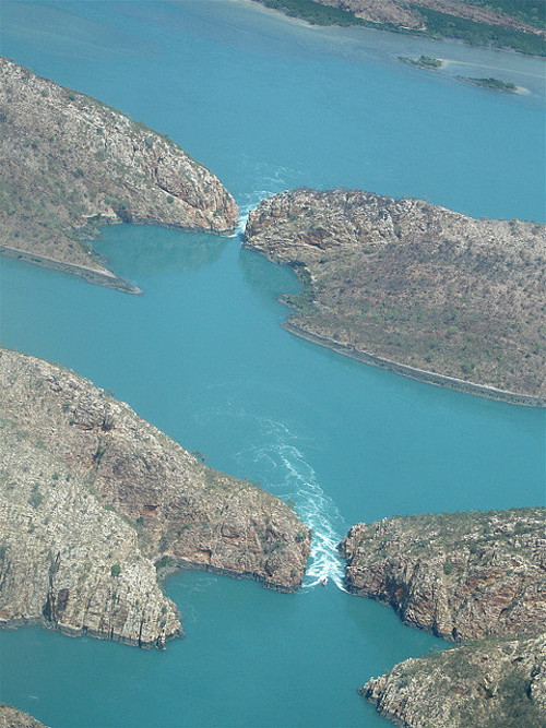 56 Hoizontal Falls from the air